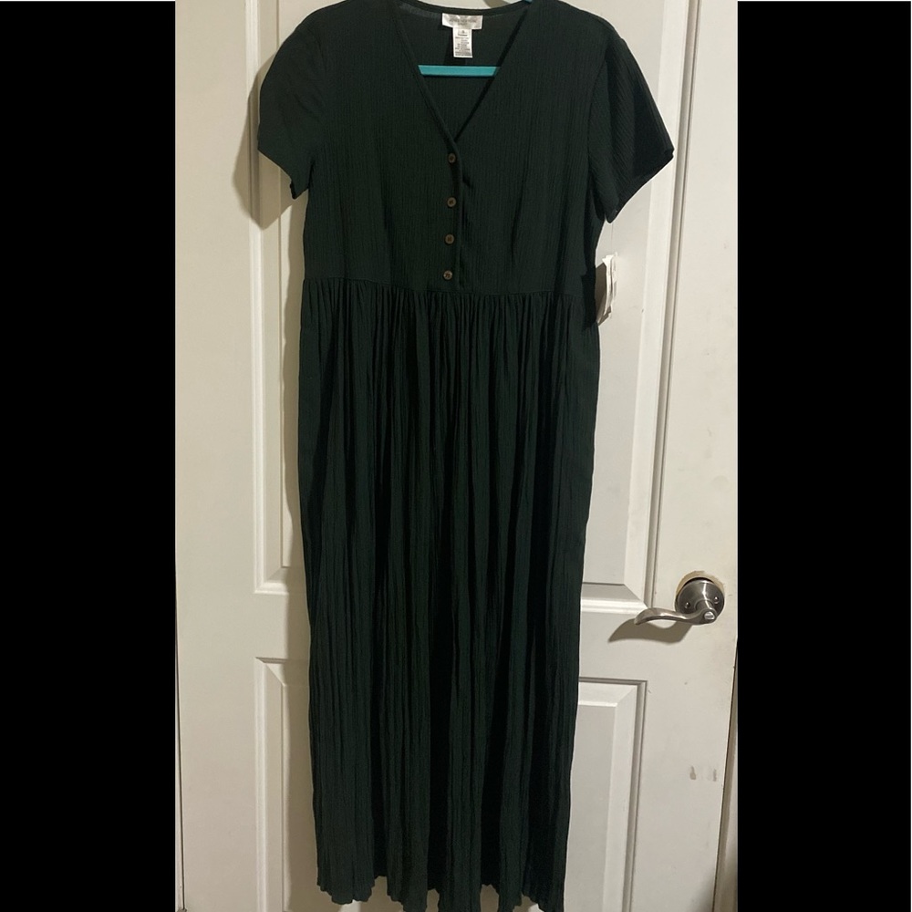 Jones New York broomstick mushroom dress